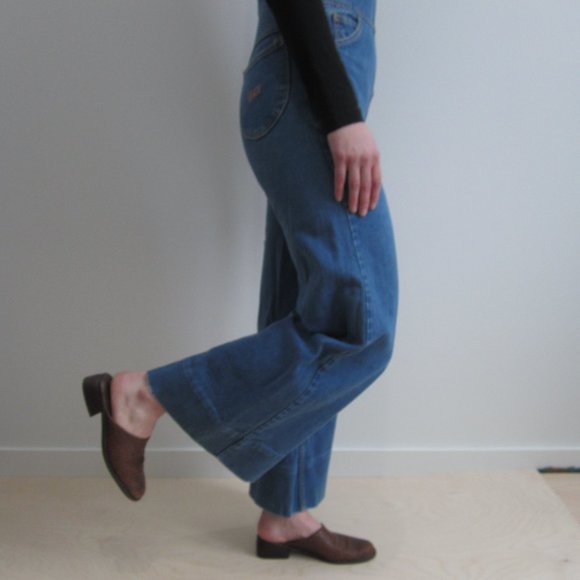 Ziggy 70s crop flare overalls - Picture 6 of 14